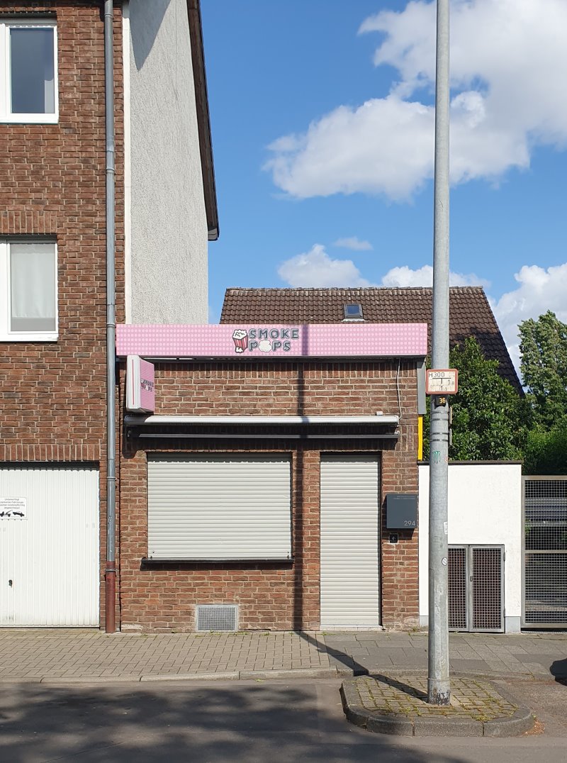 Kleines Backsteinhäuschen